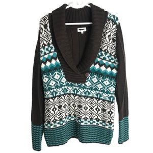 Maurices plus size v-neck pullover sweater 0X